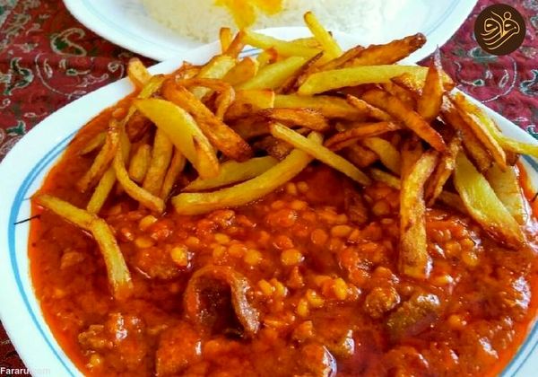 طرز تهیه خورش قیمه بدون گوشت
