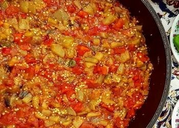 طرز تهیه یک شام سریع و خشمزه با بادمجان