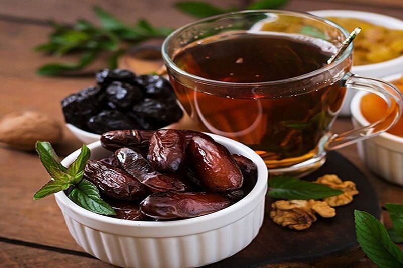 رژیم لاغری خرما و چای