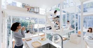 این خانۀ ژاپنی شفاف‌ترین خانۀ دنیا است/ تصاویر