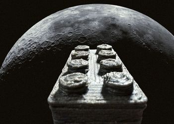«آجر فضایی» برای ساختمان سازی روی ماه 